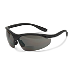 Cheaters® Bi-Focal Eyewear - Black Frame - Smoke Lens - 2.0 Diopter