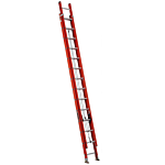 Louisville Ladder 28-Foot Fiberglass Extension Ladder, Type IA, 300-pound Load Capacity, FE3228