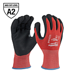 12 Pair Cut Level 2 Nitrile Dipped Gloves - M
