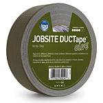 JobSite DUCTape, Colored Duct Tape, 1.88" x 60 yd, Olive Drab (Single Roll), 48 MM Width