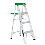 Louisville Ladder 4-Foot Aluminum Step Ladder, Type II, 225-pound Load Capacity, AS4004