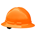 Quartz™ Full Brim 6 Point Ratchet Hard Hat - Hi-Vis Orange