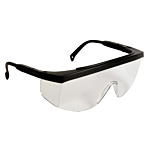 G4™ Junior Safety Eyewear - Black Frame - Clear Lens