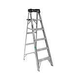 Louisville Ladder 6-Foot Aluminum Step Ladder, Type IA, 300-pound Load Capacity, AS3006