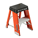 Louisville Ladder 2-Foot Fiberglass Step Stand, Type IAA, 375-pound Load Capacity, FY8002