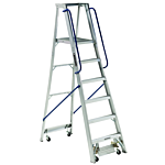 Louisville Ladder 6-Foot Aluminum Platform Ladder, Type IA, 300-pound Load Capacity, AP5006