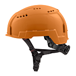 Orange Vented Safety Helmet (USA) - Type 2, Class C