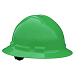 Quartz™ Full Brim 4 Point Ratchet Hard Hat - Green