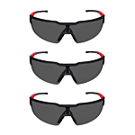 3PK Safety Glasses - Tinted Anti-Scratch Lenses