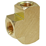 Tee, 1/8" FPT Brass Pipe Fitting