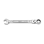 17mm Flex Head Ratcheting Combination Wrench