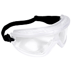 Barricade™ Safety Goggle - Clear Frame - Clear Anti-Fog Lens