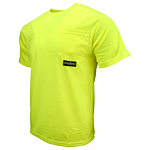 ST11-N Non-Rated Short Sleeve Safety T-Shirt with Max-Dri™ - Green - Size 3X