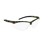 Rad-Apocalypse™ Camo Safety Eyewear - Camo Frame - Clear Anti-Fog Lens