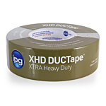 XHD DUCTape, Extra Heavy Duty Duct Tape, 1.88" x 60 yd, Silver (Single Roll), 48 MM Width