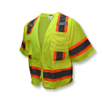SV63 Two Tone Surveyor Type R Class 3 Two Tone Safety Vest - Green - Size M