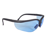 Journey® Safety Eyewear - Black Frame - Light Blue Lens
