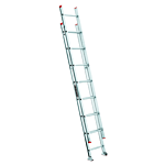 Louisville Ladder 16-Foot Aluminum Extension Ladder, Type III, 200-pound Load Capacity, L-2321-16