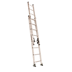 Louisville Ladder 16-Foot Aluminum Extension Ladder, Type IA, 300-pound Load Capacity, AE2216