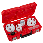 Electrician's Large Diameter Hole Dozer™ Bi-Metal Hole Saw Kit (8-Piece)