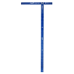 48 in. Blue Drywall T-Square