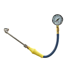 Dial Pressure Gauge w/ Dual Foot Chuck, 0-160 psi