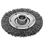 4 in. Radial Crimped Wheel- Carbon Steel