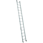 Louisville Ladder 14-Foot Aluminum Single Extension Ladder, Type IA, 300-pound Load Capacity, AE2114