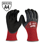 12-Pack Cut Level 4 Winter Dipped Gloves - XL