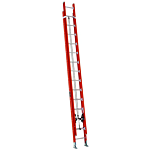 Louisville Ladder 28-Foot Fiberglass Extension Ladder, Type IA, 300-pound Load Capacity, FE7228