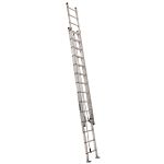 28 ft Aluminum Multi-section Extension Ladders