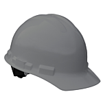 6 pt. Ratchet Cap Style Hard Hat Dk Gray