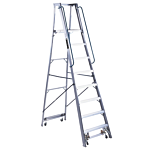 Louisville Ladder 8-Foot Aluminum Platform Ladder, Type IA, 300-pound Load Capacity, AP5008