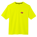 Heavy Duty Pocket T-Shirt - Short Sleeve - Hi Vis 2X