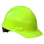Granite™ Cap Style 4 Point Pinlock Hard Hat - Hi-Vis Green