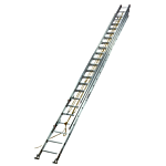 Louisville Ladder 60-Foot Aluminum Extension Ladder, Type I, 250-pound Load Capacity, AE1660