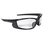 Voltage™ Safety Eyewear - Black Frame - Clear Lens