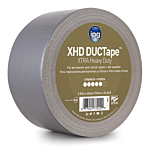XHD DUCTape, Extra Heavy Duty Duct Tape, 2.83" x 60 yd, Silver (Single Roll), 72 MM Width