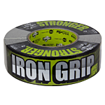 Iron Grip Heavy Duty Duct Tape, 1.88" x 35 yd, Black (Single Roll), 48 MM Width
