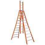 12 ft Fiberglass Trestle Extension Ladders