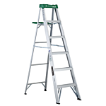 Louisville Ladder 6-Foot Aluminum Step Ladder, Type II, 225-pound Load Capacity, AS4006