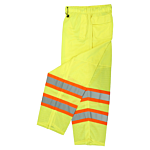 SP61 Class E Surveyor Safety Pants - Green - Size 3X-4X