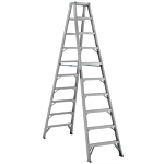 10 ft Aluminum Twin Front Step Ladders