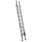 Louisville Ladder 20-Foot Aluminum Extension Ladder, Type IAA, 375-pound Load Capacity, AE1220HD