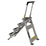 Louisville Ladder 4-Foot Step Stool Ladder, Type IA, 300-pound Load Capacity, L-2011-04