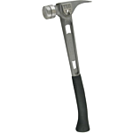 TiBone TBII-15 oz Milled Face Hammer with 18 in. Curved Titanium Handle