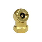 Brass Closed Check Ball Chuck, 1/4" FPT, Display Card