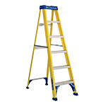 Louisville Ladder 6-Foot Fiberglass Step Ladder, Type I, 250-pound Load Capacity, FS2006