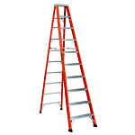 Louisville Ladder 10-Foot Fiberglass Step Ladder, Type IAA, 375-pound Load Capacity, FS1310HD
