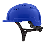 Blue Front Brim Vented Safety Helmet (USA) - Type 2, Class C